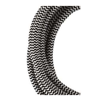 Cordon Textile 2C 3M Noir/Blanc|Bailey-BIY139685