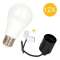 12-Pack Combi E27 Lh Connector + Led 6W 2700K