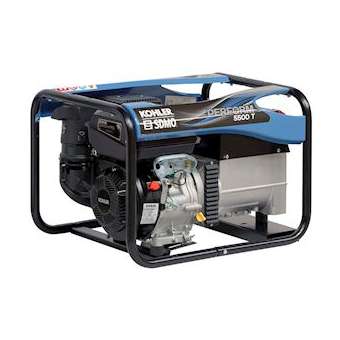 Groupe electrogene chantier triphase moteur essence kohler ohv ch395 C5|Sdmo industries-SDMPERFORM5500TC5