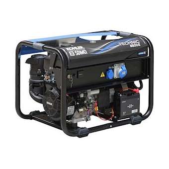 Groupe electrogene chantier moteur essence kohler ohv ch440e C5|Sdmo industries-SDMTECHNIC6500EC5