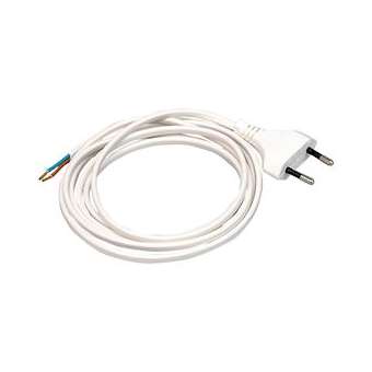Kopp 140602094 Câble Lead 2C Euro Fiche 2M Blanc|Bailey-BIY142036