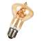 Spiraled Nostalgic R63 E27 Dim 4W (14W) 130Lm 919 Or