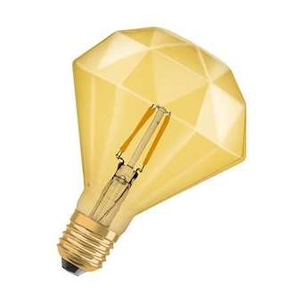 OSRAM LED 1906 DIAMOND40 FIL GOLD E27 4W 470lm|Ledvance-OSR091955