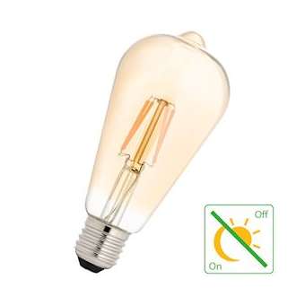 Led Fil Detecteur Jour/Nuit St64 E27 4W (29W) 300Lm 822 Or|Bailey-BIY141867