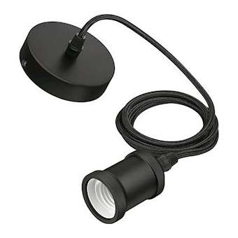 Corde suspension Lampes LED E27 NOIRE|Philips Signify-PHI167762