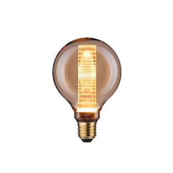 LED G95 ampoule int spirale 200lm E27 Doré 1800K|Paulmann-PUA28603