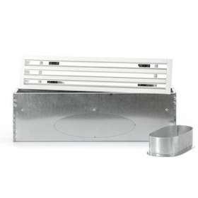 Diffuseur linéaire 3 fentes en aluminium blanc mate de 1000 x 150 mm|Baillindustrie-BLLDL3F1000