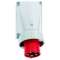 Connect saillie 400V 3P+N+T 6H 63A IP67