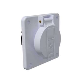 Socle gris IP55 USE 250V 2P+T 10/16A USE|Bals-BA171005