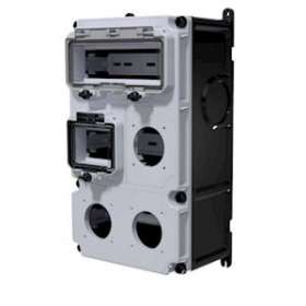 Coffret vide VARIABOX -L- 3 emplacements PC + 2 fenêtres (4,5 / 10 modules)|Bals-BA1610183