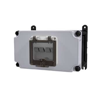 Coffret vide HUB VARIABOX - S - 1 fenêtre HUB 4 modules|Bals-BA1610186