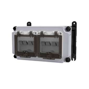 Coffret vide HUB VARIABOX - S - 2 fenêtre HUB 4 modules|Bals-BA1610187