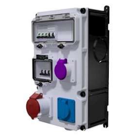 Coffret d'usine VARIABOX ID 3P+T 63A 30mA+3PC+PROTEC.|Bals-BA1512593D