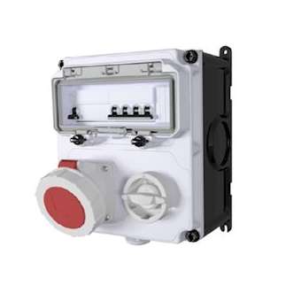 Coffret PCI VARIABOX triphasé 16A 400V IP67 + PROTEC.|Bals-BA1512603