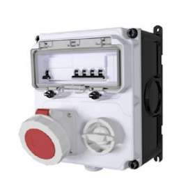 Coffret PCI VARIABOX triphasé +N 16A 400V IP67 + PROTEC.|Bals-BA1512605