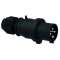 Fiche PE 400V 3P+T 6H 32A IP44