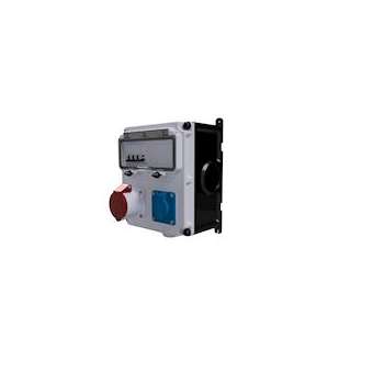 Coffret d'usine VARIABOX triphasé +N 32A/16A 2PC IP44 SANS ID|Bals-BA151668D