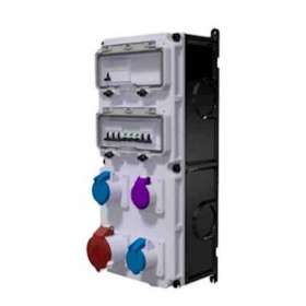 Coffret d'usine VARIABOX triphasé +N 63A 30mA IP44 4PC|Bals-BA151823I