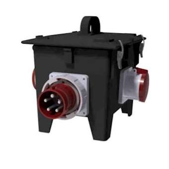 Coffret caoutchouc portable - IP44 IK10 3PC + 1Connect|Bals-BA15367