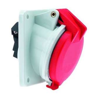 Socle TI 400V 3P+N+T 6H 16A IP55|Bals-BA112595