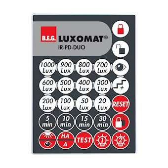 IR-PD-DUO Télécommande à infrarouge pour PD-DUO|Beg-BE492092