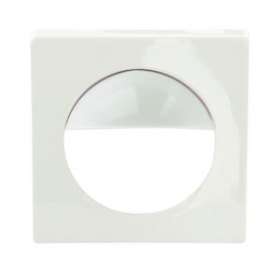 Plaque Indoor 180 Blanc Laqué Plaque de recouvrement centrale|Beg-BE439241