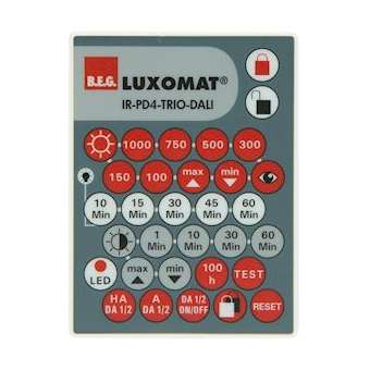IR-PD4-TRIO-DALI Télécommande à infrarouge pour PD4-TRIO-DALI|Beg-BE492104