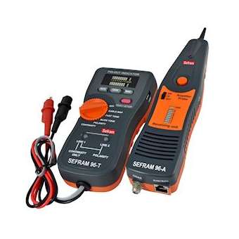 Traceur de câble réseaux informatiques, et câbles électriques hors tension.|Sefram instruments-FR4SEFRAM96