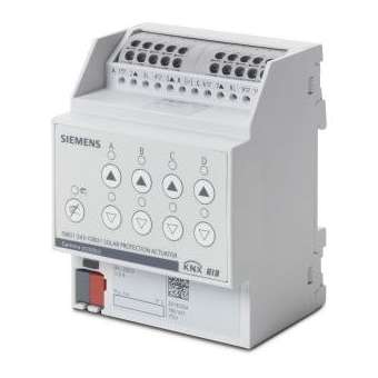 N 543D31 Actionneur KNX pour store/volet roulant, 4x230Vca/6A|Siemens HVAC-SBA5WG1543-1DB31