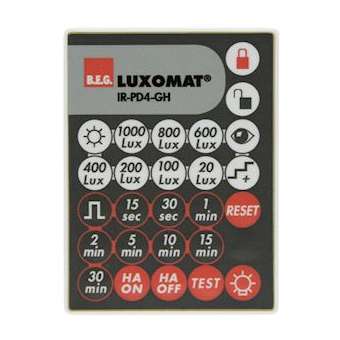 IR-PD4-GH Télécommande à infrarouge pour PD4-GH|Beg-BE492215