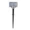 Piquet de jardin avec 2 prises 2P+T + 2 postes Plexo complet IP55 saillie - gris