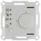 WS-VOC-HVAC-KNX Régulateur de température et capteur COVKNX avec cadre blanc