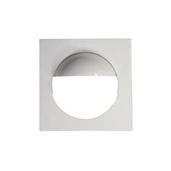 ADAPT 55x55 CARRE Kit plaque centrale pour PD4-K-FP/EN blanc pur brillant|Beg-BE435126