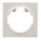 SET PLAQUE 45x45mm Set De Plaque Central, 45 X 45Mm Blanc Laque Ral9016