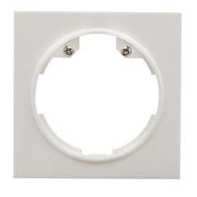 SET PLAQUE 45x45mm Set De Plaque Central, 45 X 45Mm Blanc Laque Ral9016|Beg-BE494346
