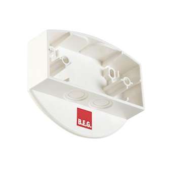 Socle AP pour Bras mural PD2N/4N Permet l'entrée des câbles par le côté|Beg-BE493192