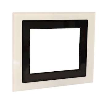 VERRE BLANC ECRAN KNX Cadre Verre Blanc Ecran Tactile Knx|Beg-BE490142