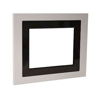 CADRE ARGENT ECRAN KNX Cadre Argent Ecran Tactile KnX|Beg-BE490137