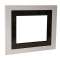 CADRE ARGENT ECRAN KNX Cadre Argent Ecran Tactile KnX