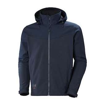 Veste softshell avec capuche Oxford bleu marine taille XXL|Bizline-BIZ732325