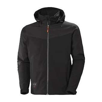 Veste softshell avec capuche Oxford noir taille M|Bizline-BIZ732328