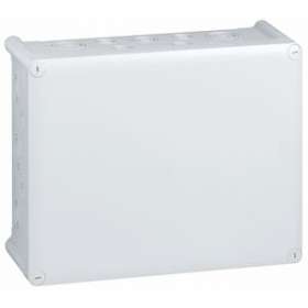 Boîte de dérivation rectangulaire pour presse-étoupe Plexo gris - 310x240x124mm|Legrand-LEG092084