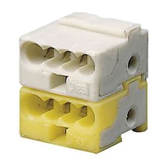 Bornier de Connexion Blanc/Jaune|ABB-ABB588038