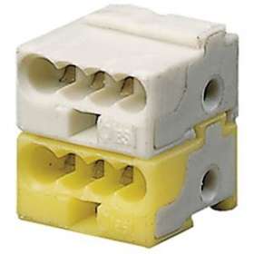 Bornier de Connexion Blanc/Jaune|ABB-ABB588038