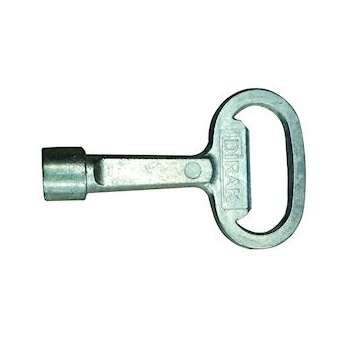 Clé 1/4 de tour demi-lune pour borne Cézembre|Seifel-SEI49815