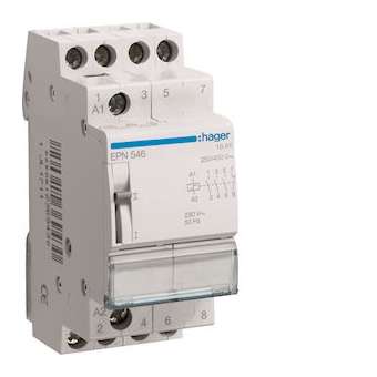 Télérupteur 3F+1O 230V|Hager-HAGEPN546