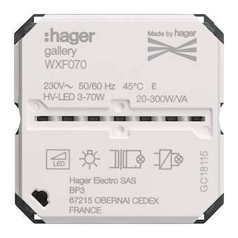 Variateur connecte gallery|Hager-HAGWXF070