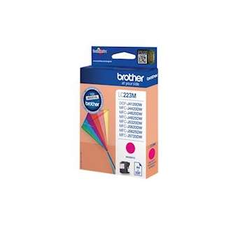 Cartouche d'encre magenta pour MFC-J480DW, MFC-J680DW, MFC-J880DW, DCP-J|Brother france-BRTLC223M