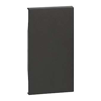 Enjoliveur Living Now pour obturateur 2 modules - noir|Bticino-TICBTKG00M2