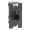 Sortie de fil D9mm Living Now - 1 module